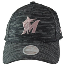 Miami Marlins New Era 9FORTY Tech Women's MLB Core Relaxed Fit Adjustable Hat