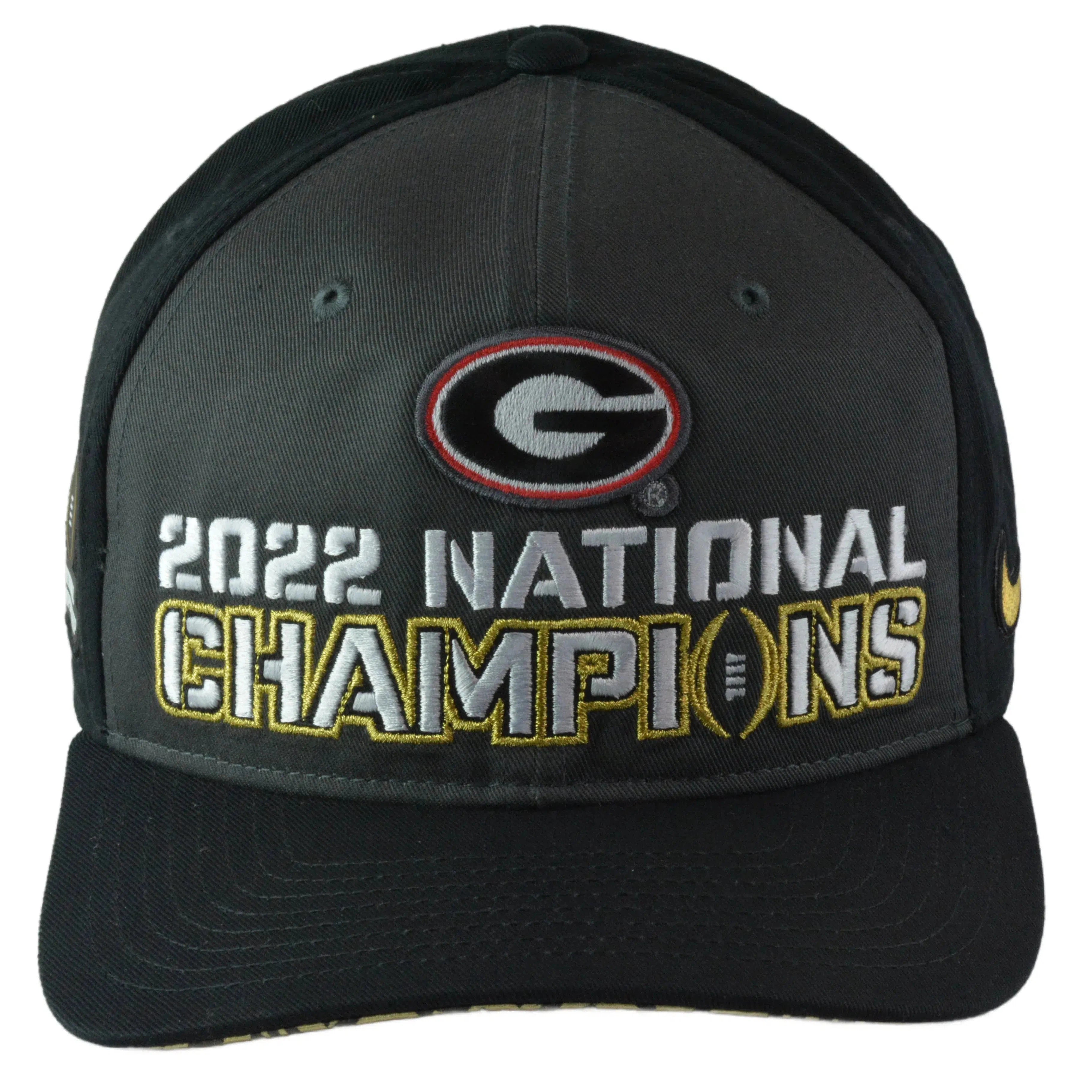 Georgia Bulldogs 2022 NCAA National Football Champions Snapback Hat by NIke