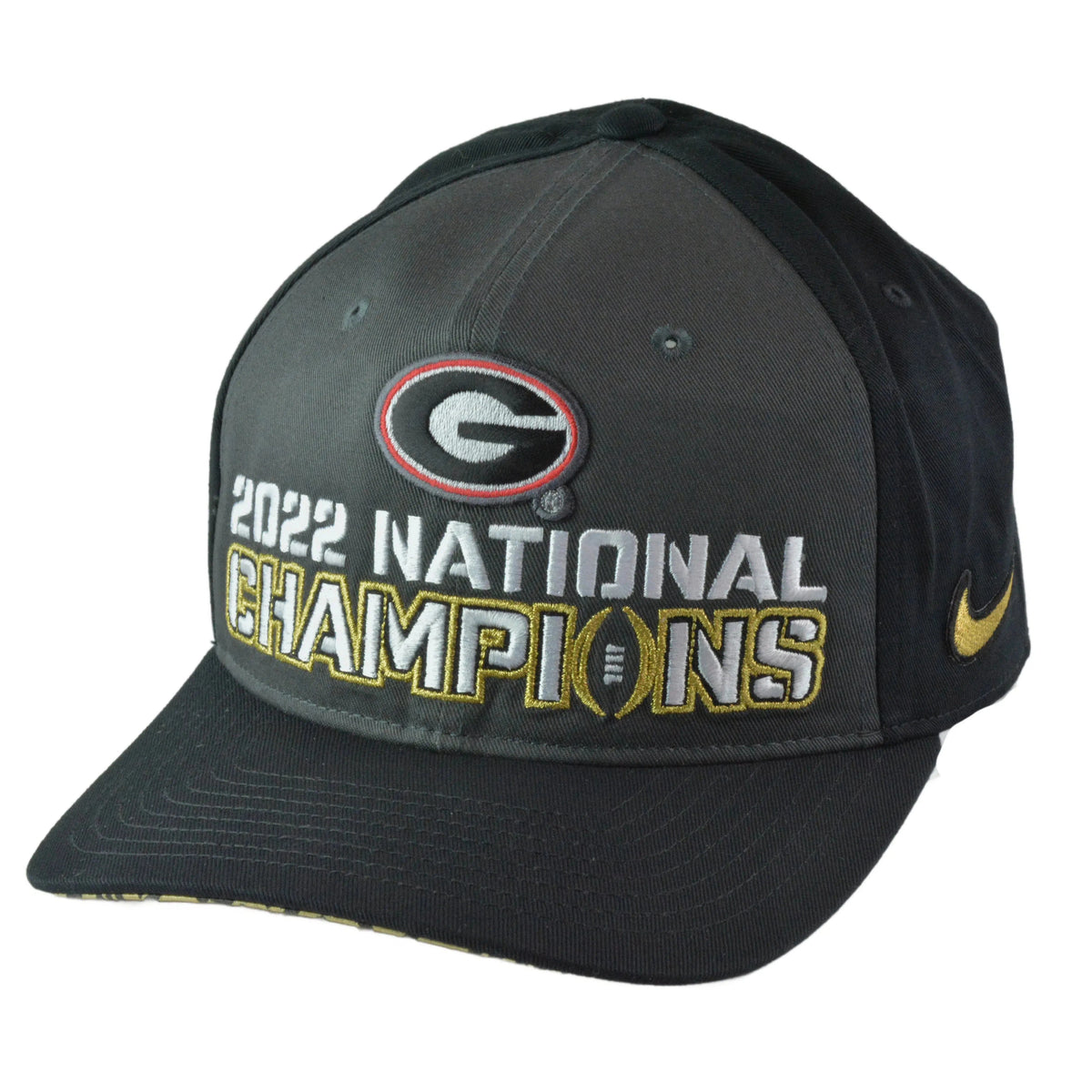 Georgia Bulldogs 2022 NCAA National Football Champions Snapback Hat by NIke