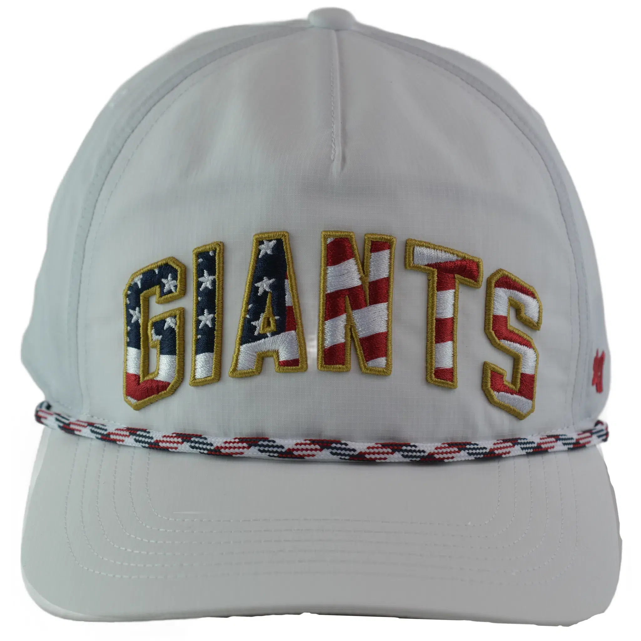 San Francisco Giants '47 Stars & Stripes Flag Flutter Hitch Adjustable Lightweight MLB Captains Hat