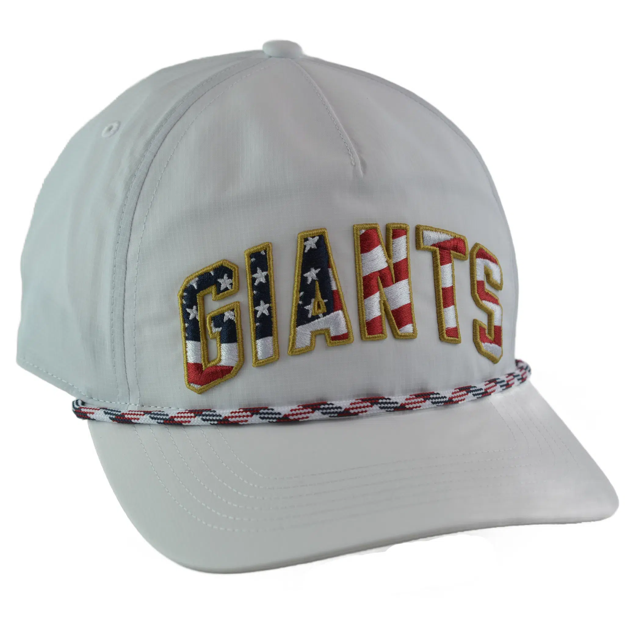 San Francisco Giants '47 Stars & Stripes Flag Flutter Hitch Adjustable Lightweight MLB Captains Hat