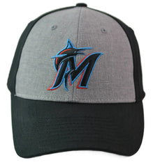 Miami Marlins Essential 2Tone Cap Official MLB Adjustable Baseball Hat