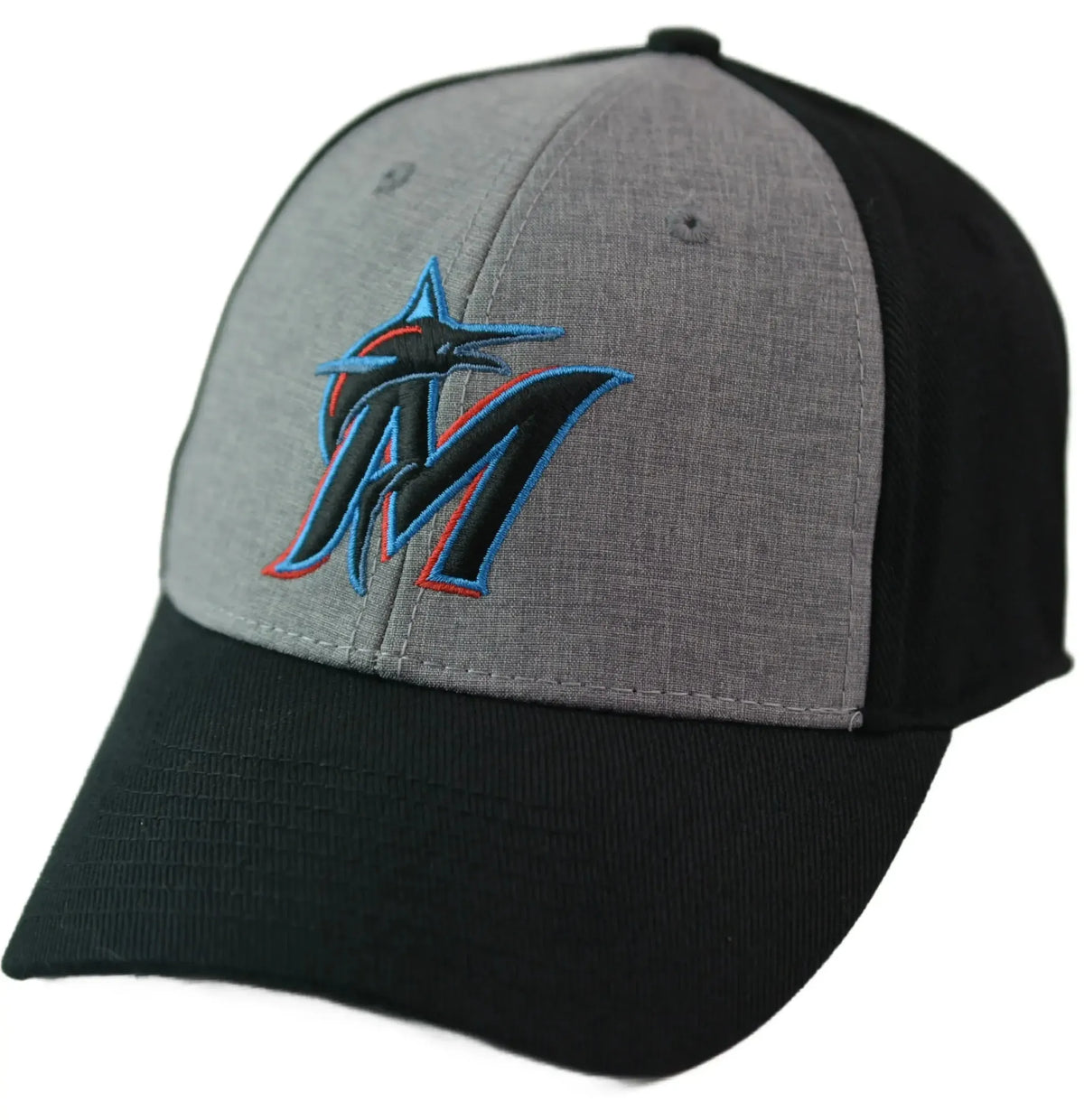 Miami Marlins Essential 2Tone Cap Official MLB Adjustable Baseball Hat