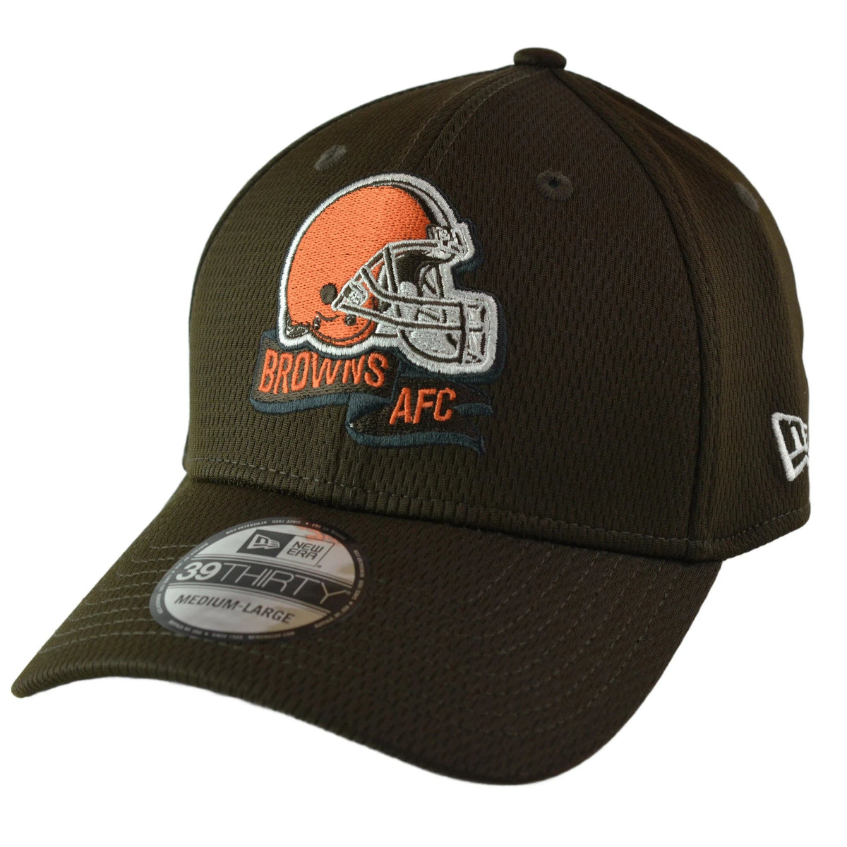 Cleveland Browns Era 39THIRTY NFL Sideline Coaches Flex Fit Brown Football Hat