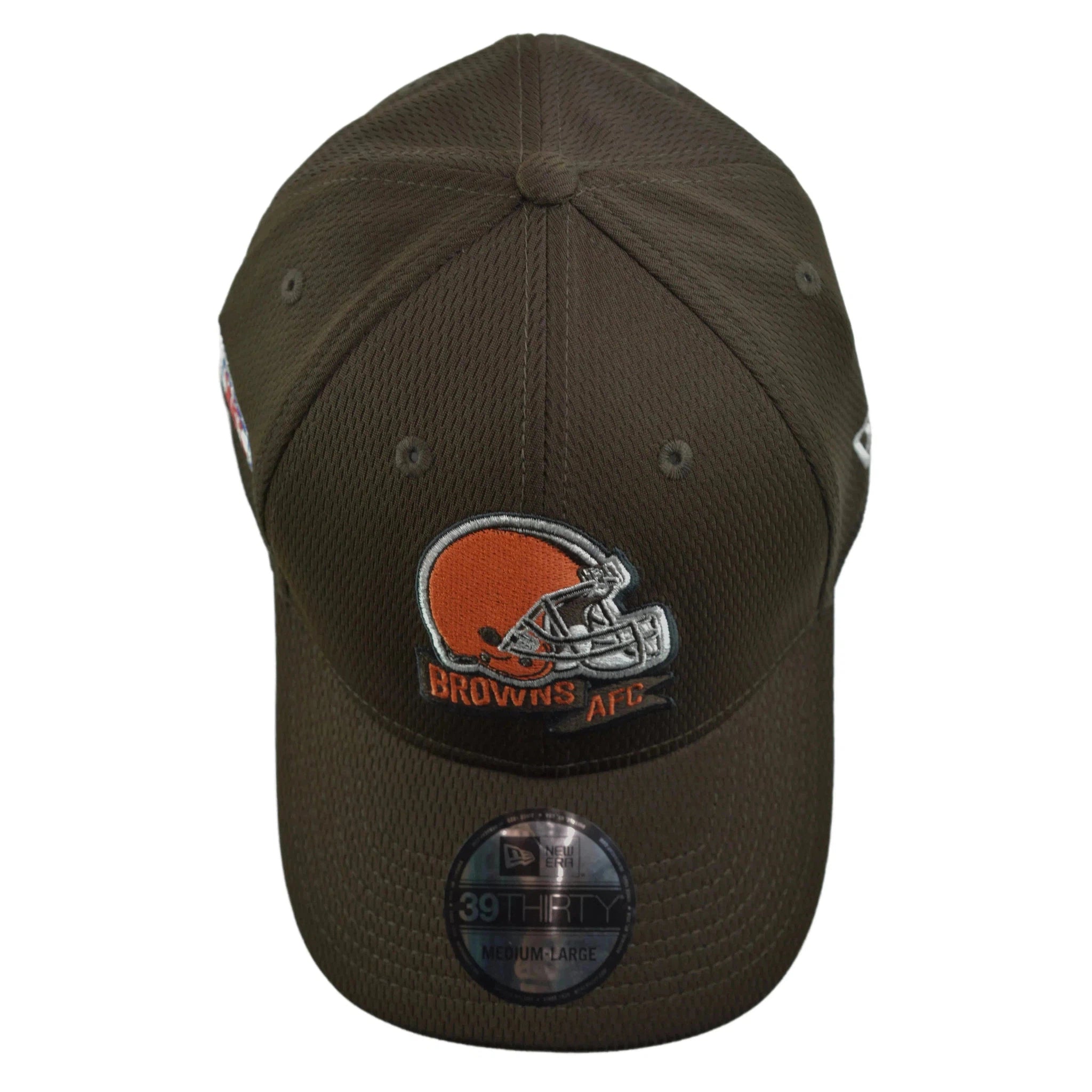 Cleveland Browns Era 39THIRTY NFL Sideline Coaches Flex Fit Brown Football Hat