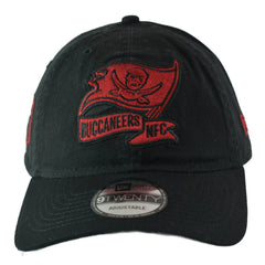 Tampa Bay Buccaneers New Era 9TWENTY Pop Culture NFL Team Logo Adjustable Black Hat