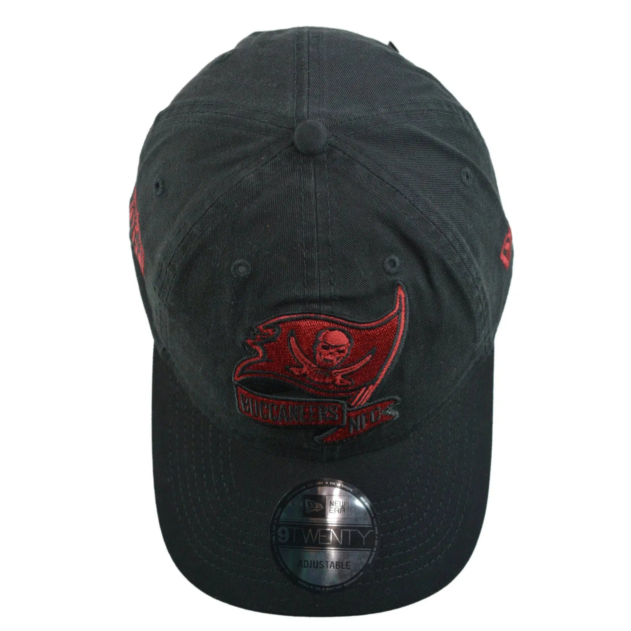 Tampa Bay Buccaneers New Era 9TWENTY Pop Culture NFL Team Logo Adjustable Black Hat