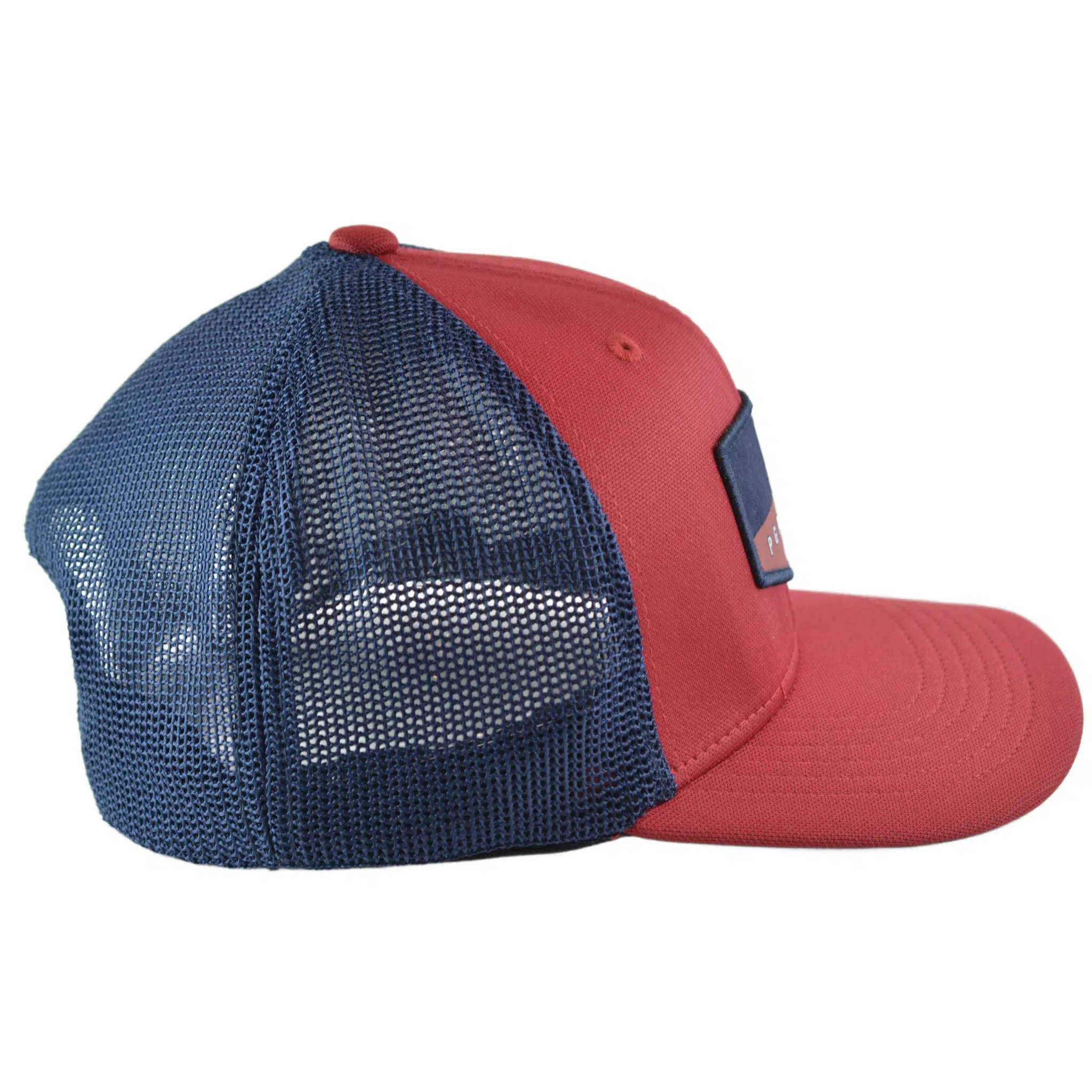 PGA Tour Pro Series Lightweight Red & Navy Blue Adjustable Golf Hat