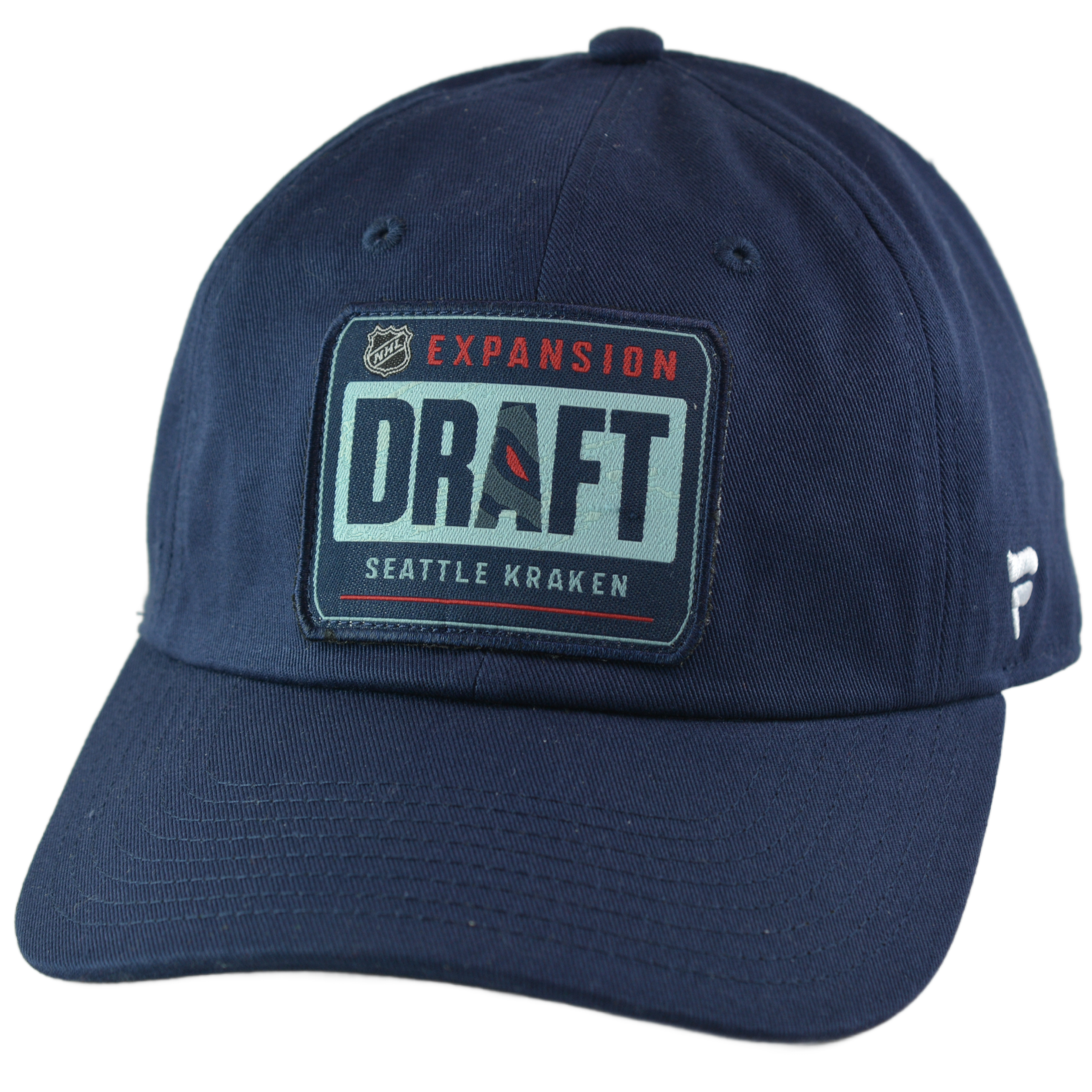 Seattle Kraken Expansion Team Unstructured Men's NHL Blue Adjustable Hat by Fanatics Position 1 