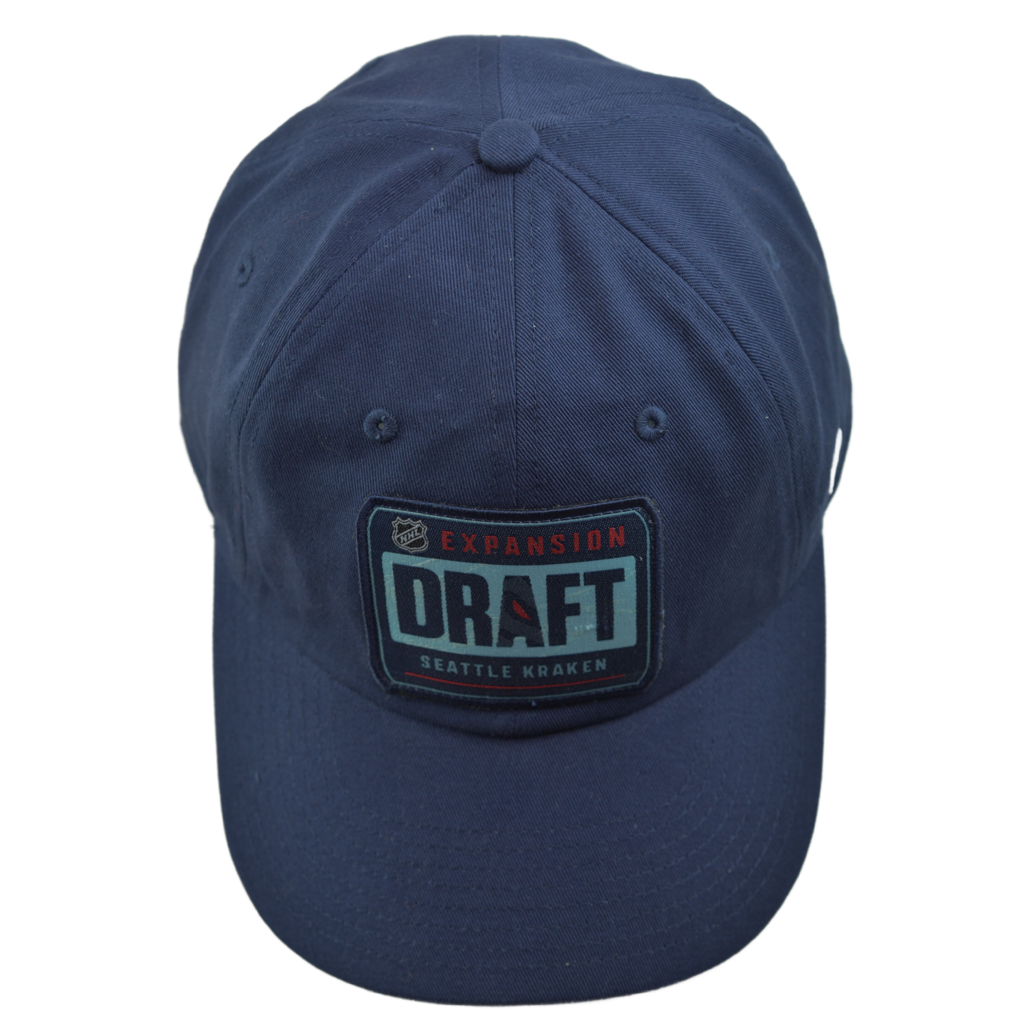 Seattle Kraken Expansion Team Unstructured Men's NHL Blue Adjustable Hat by Fanatics Position 7