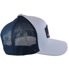 PGA Tour Pro Series Lightweight White & Blue Adjustable Golf Hat