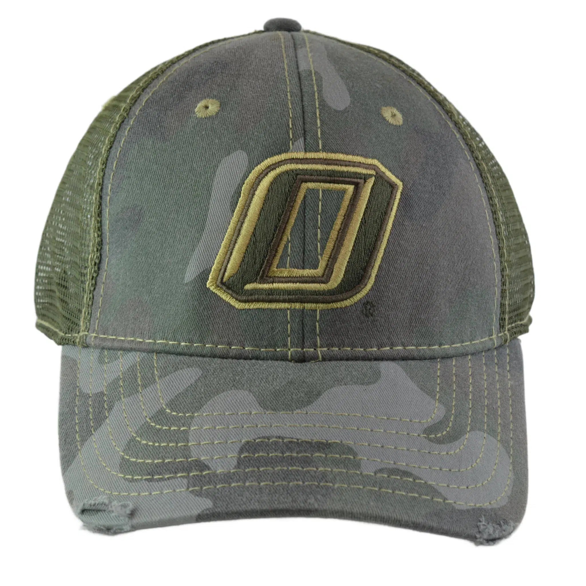 Oklahoma State Cowboys Camo Retro Flex FIt NCAA Logo Flex Fit Hat