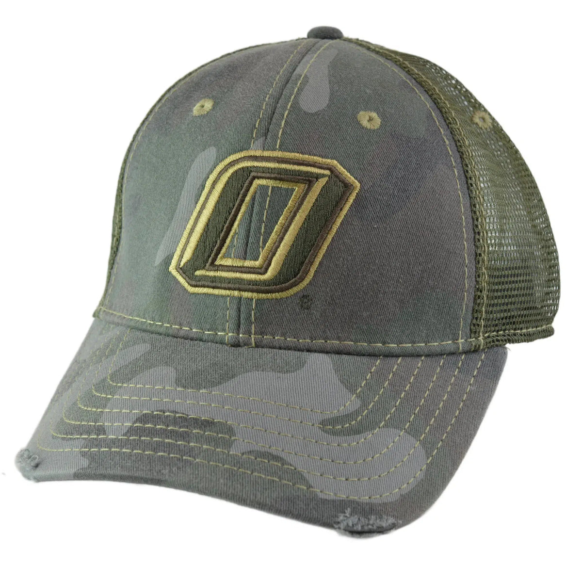 Oklahoma State Cowboys Camo Retro Flex FIt NCAA Logo Flex Fit Hat