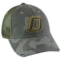 Oklahoma State Cowboys Camo Retro Flex FIt NCAA Logo Flex Fit Hat