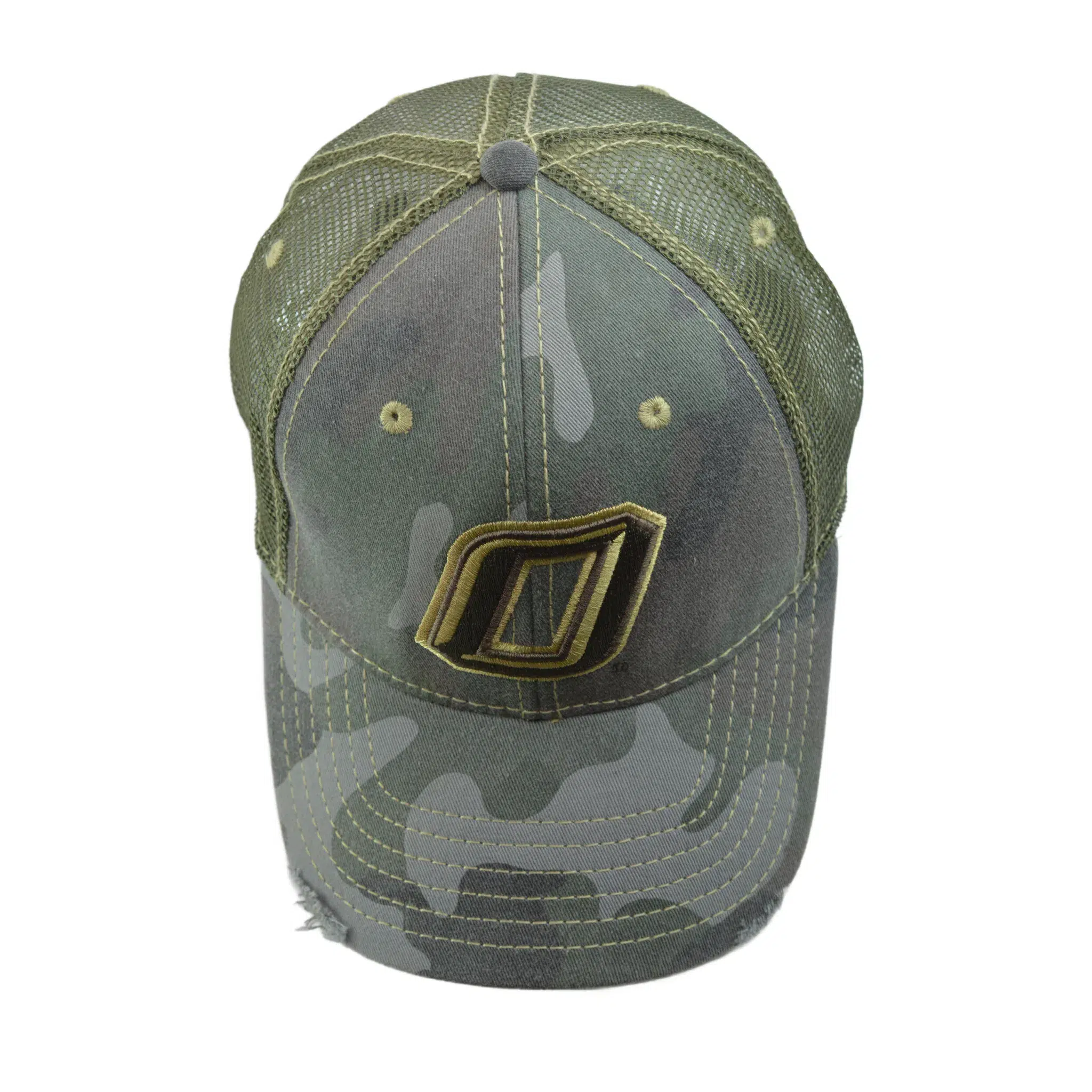 Oklahoma State Cowboys Camo Retro Flex FIt NCAA Logo Flex Fit Hat