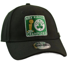 New Era 9FORTY Celtics NBA Finals 2024 Adjustable Black Hat