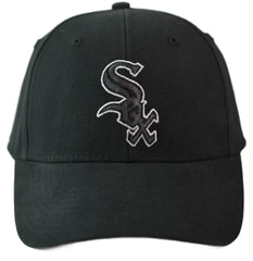 White Sox Black Mass Cap – Official MLB Adjustable Baseball Hat