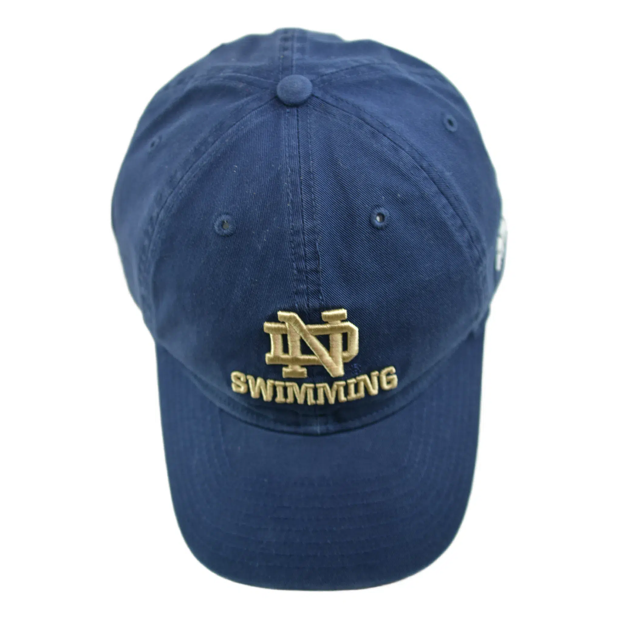 Notre Dame Fighting Irish NCAA Swimming Blue Relaxed Fit Adjustable Cap Dad Hat