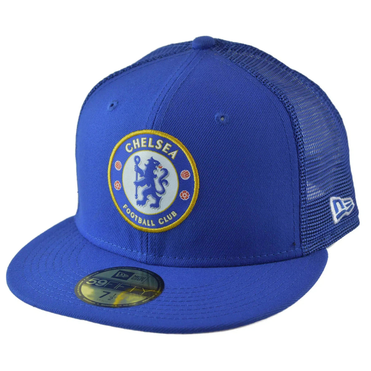 Chelsea FC Premiere League New Era 59FIFTY Fitted Mesh Back Soccer Hat