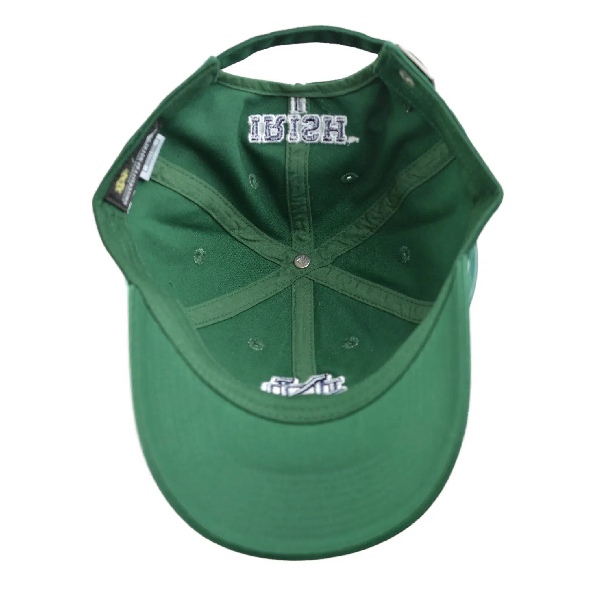 Notre Dame Fighting Irish Fencing Green Relaxed Fit Adjustable Cap Dad Hat by Adidas