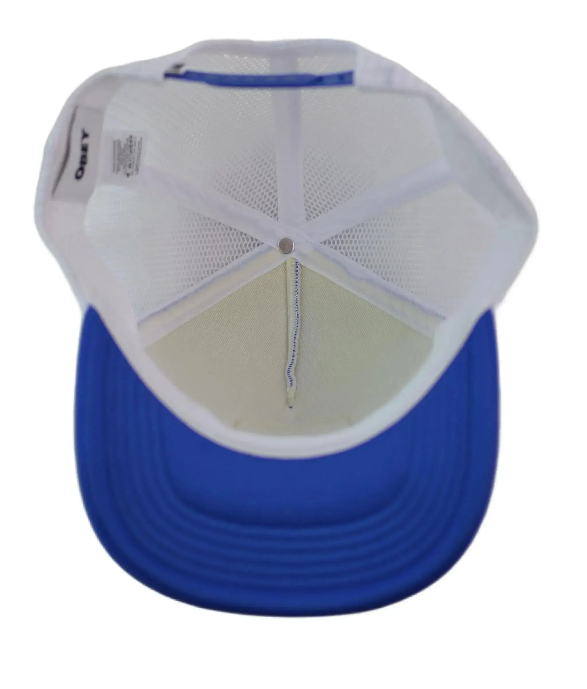 Obey I’m OK You’re OK Mesh Back Blue/White Snapback Hat