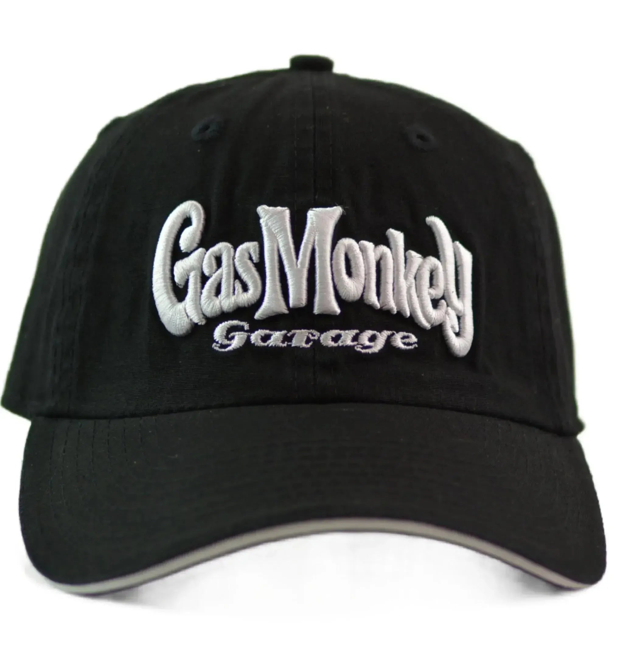 Gas Monkey Garage Black Dad Hat – Adjustable Embroidered Cap