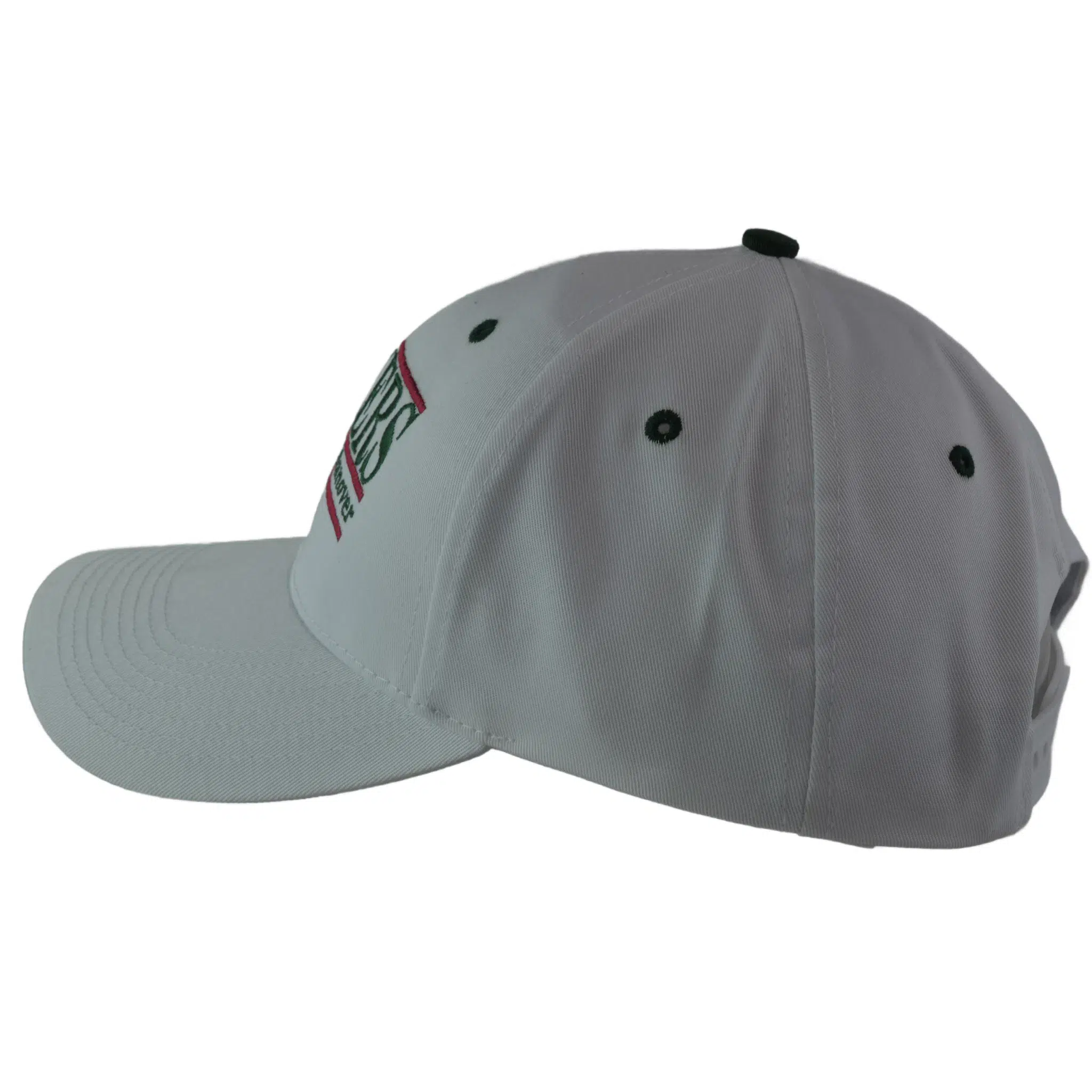 University of Hanover Peckers NCAA 3 Bar Team Logo White Adjustable Hat by The Game