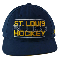 St. Louis Blues Adidas NHL Team Slouch Hockey Flex Fit Hat