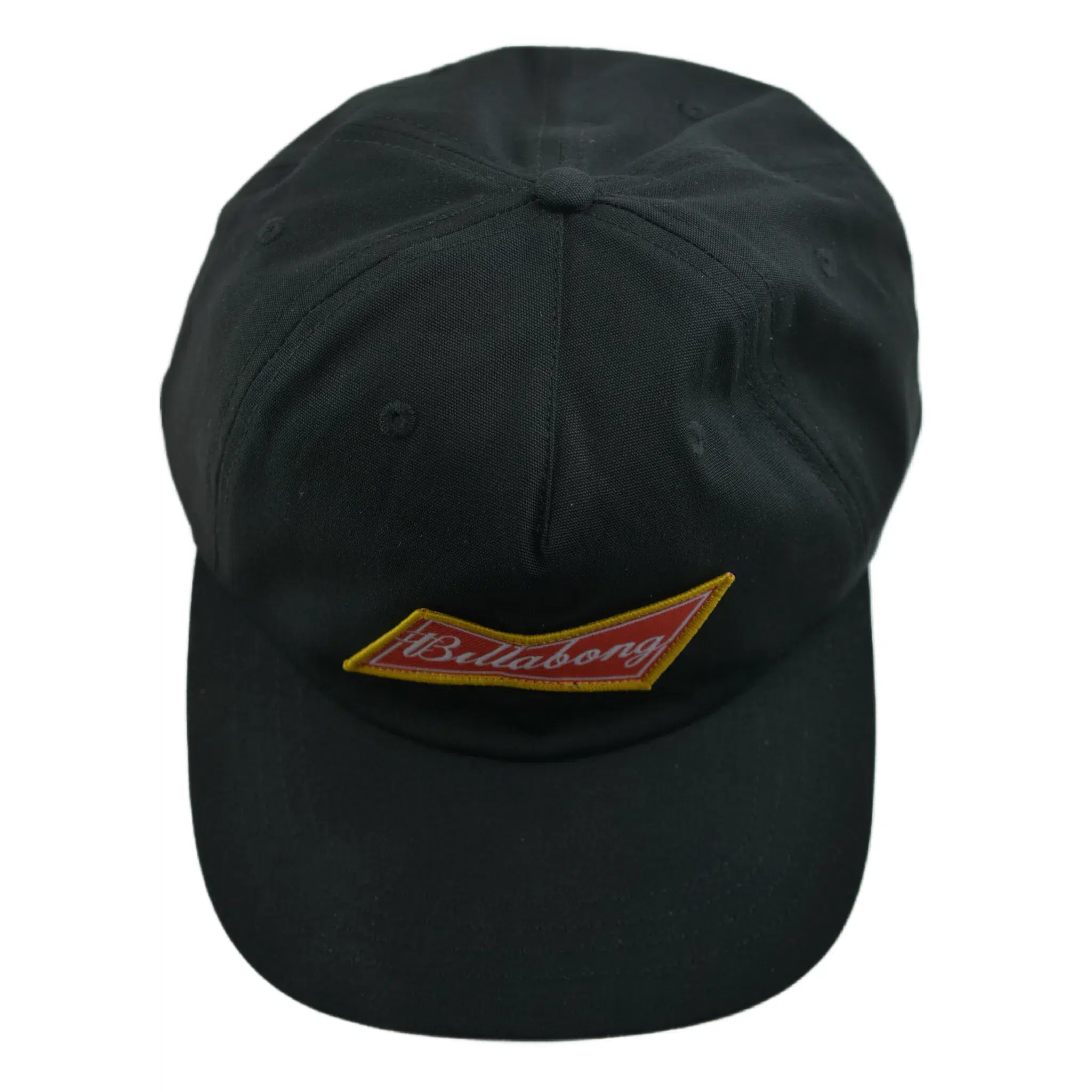 Billabong Budweiser Bow Logo Black Adjustable Snapback Hat