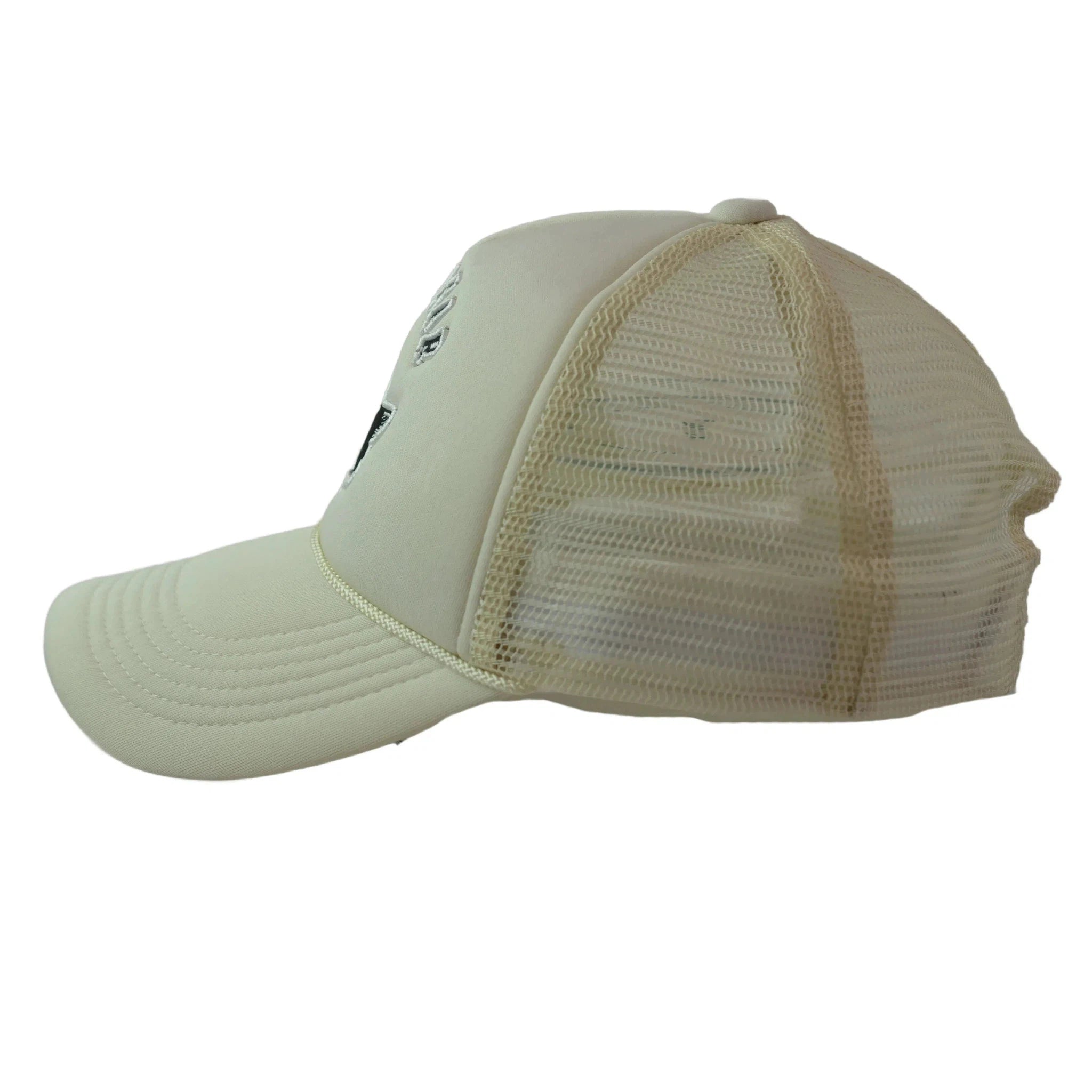 RAWGEAR Gym Gear "Wolf Pack" Off White Classic Foam Snapback Trucker Hat