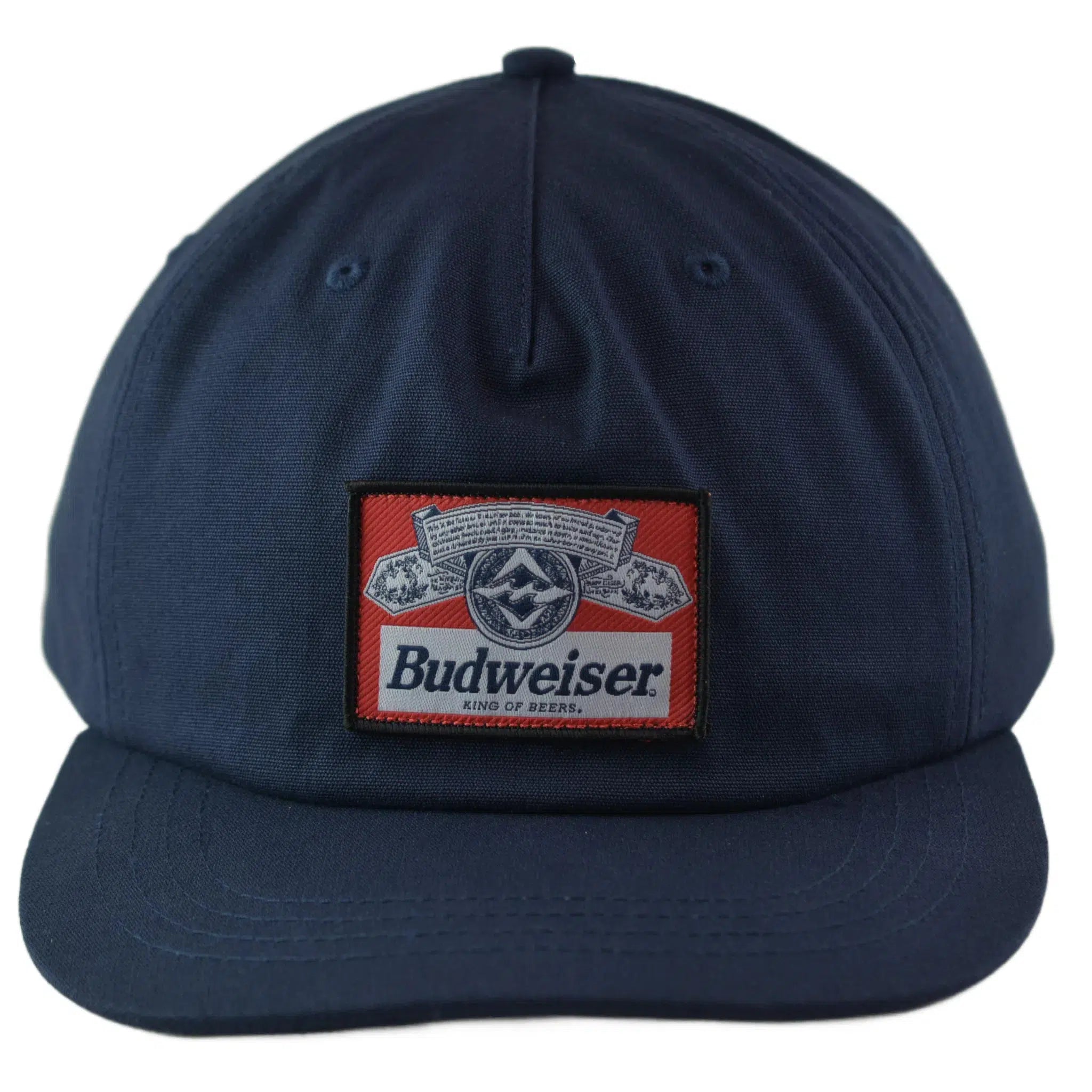 Billabong Budweiser Insignia Logo Blue Adjustable Snapback Hat