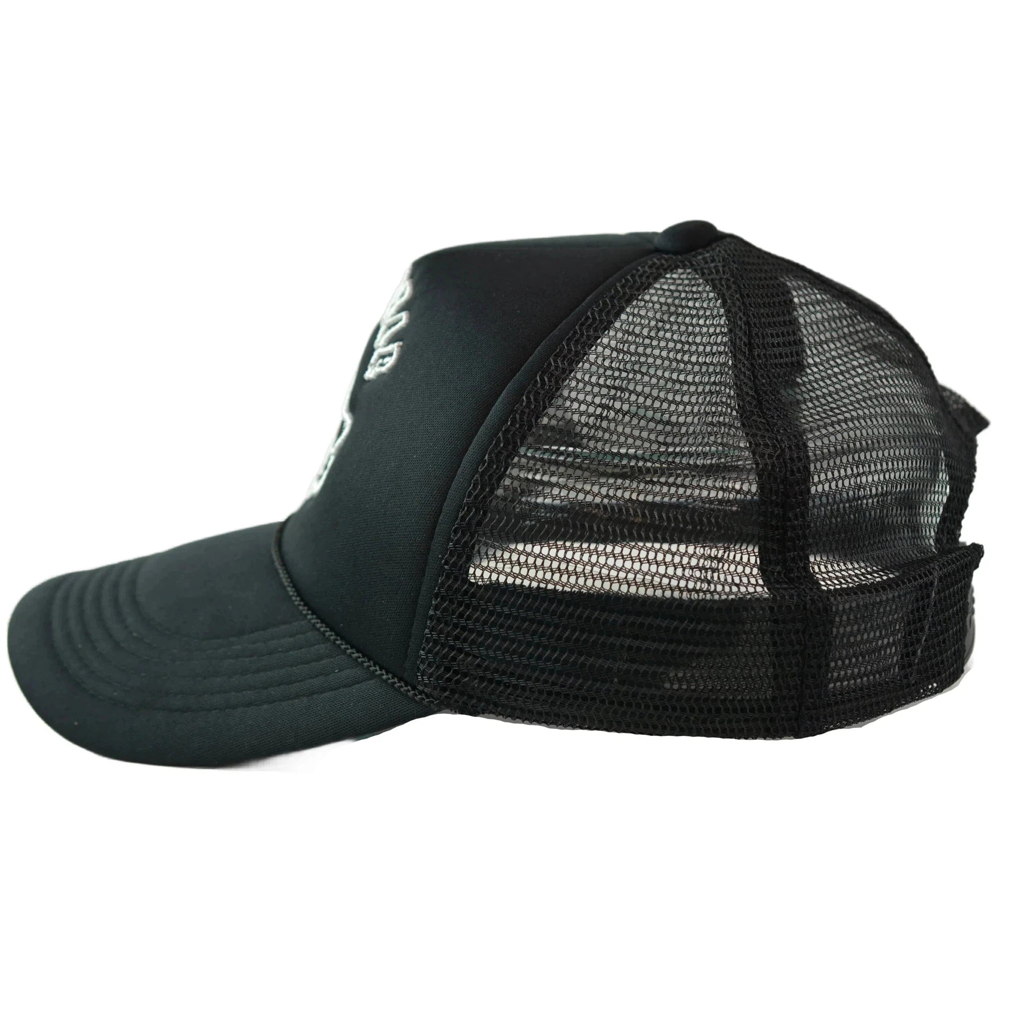 RAWGEAR Gym Gear "Wolf Pack" Black Classic Foam Snapback Trucker Hat