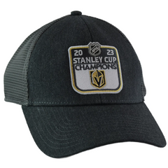 Vegas Golden Knights NHL Stanley Cup Champions Adjustable Hockey Hat by Fanatics