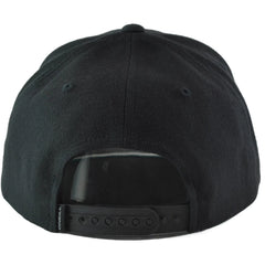 O'Neill Cape Town Logo Black Men's Snapback Cap Adjustable Hat