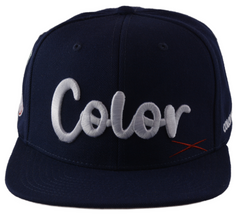 New York City NYC Color Blind Blue Adjustable Men's Snapback