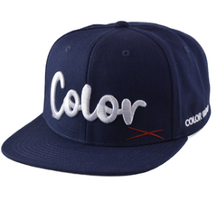 New York City NYC Color Blind Blue Adjustable Men's Snapback