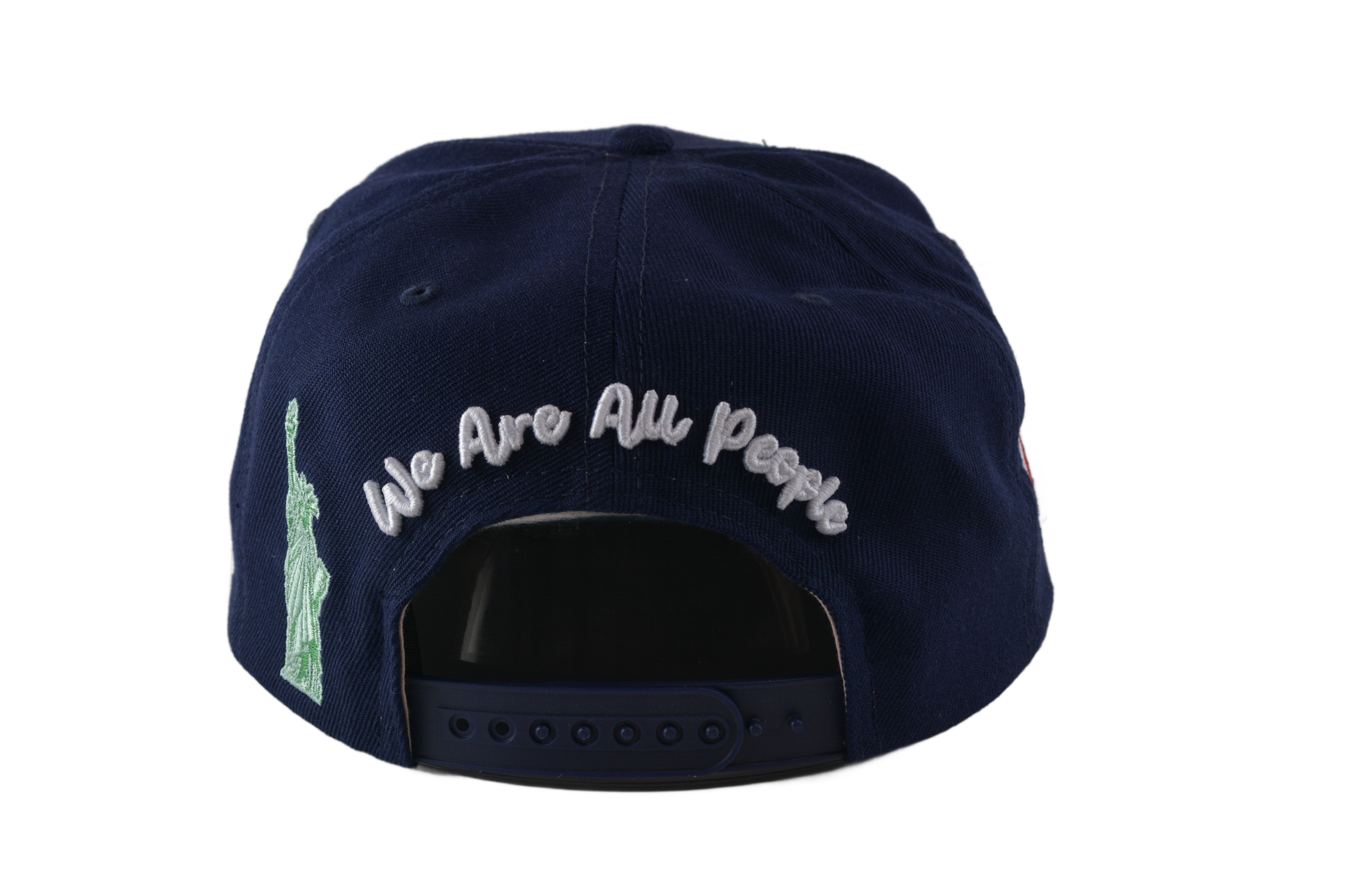 New York City NYC Color Blind Blue Adjustable Men's Snapback