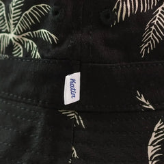 Katin Palms Black Heavyweight Cotton Blend Bucket Hat