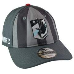 Minnesota United FC MNUFC MLS Home Jersey Gray Striped 9TWENTY Hat Adjustable Cap