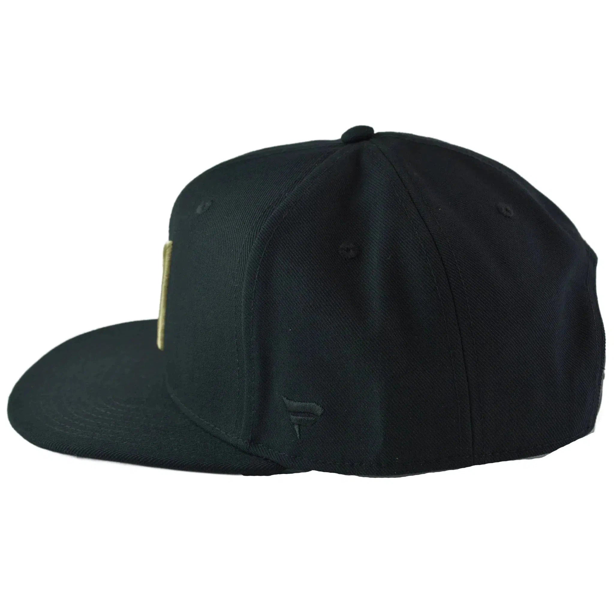 LAFC MLS Soccer Black LAFC Flat Bill Snapback Hat by Fanatics