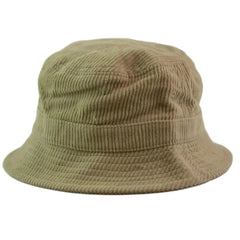 Katin Corduroy Script Logo Bucket Hat – Tan Retro Surf Style
