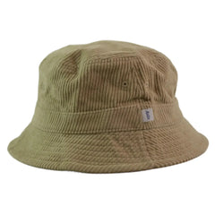 Katin Corduroy Script Logo Bucket Hat – Tan Retro Surf Style