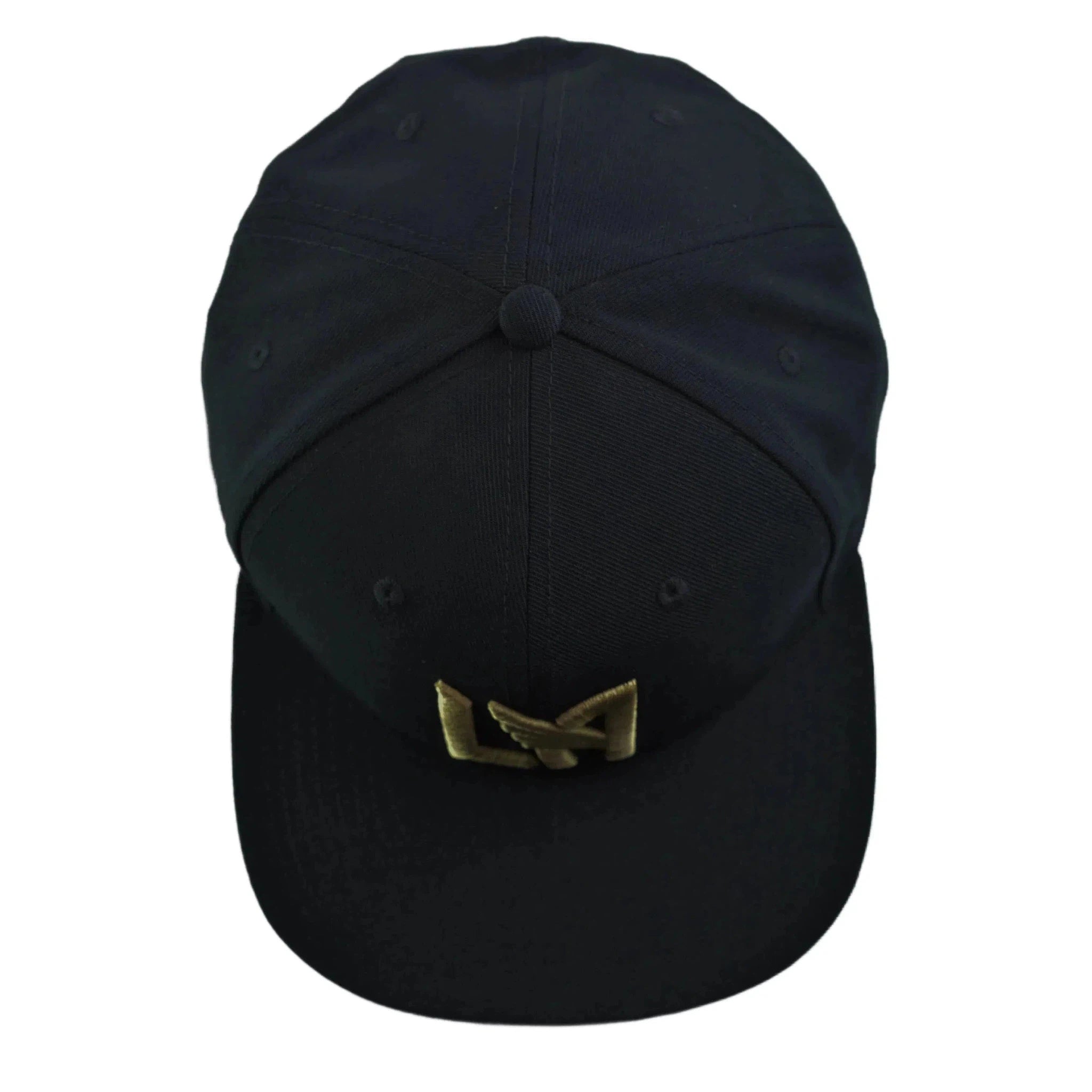 LAFC MLS Soccer Black LAFC Flat Bill Snapback Hat by Fanatics