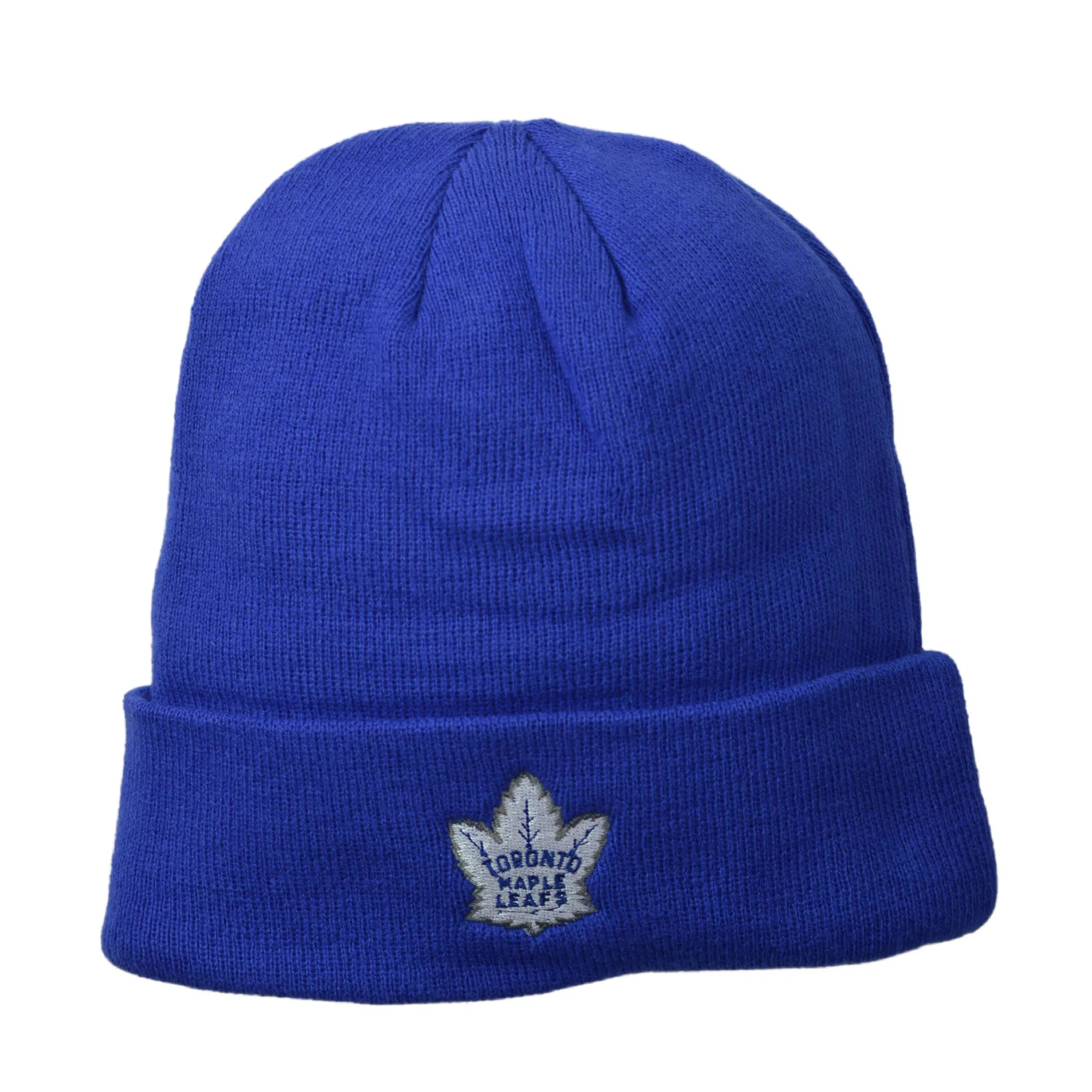 Toronto Maple Leafs NHL Hockey Eclipse Knit Cuffed Beanie Watch Cap Winter Hat