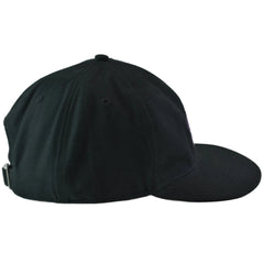 Quiksilver Wash Buckler Relaxed Fit Adjustable Black Strapback Hat