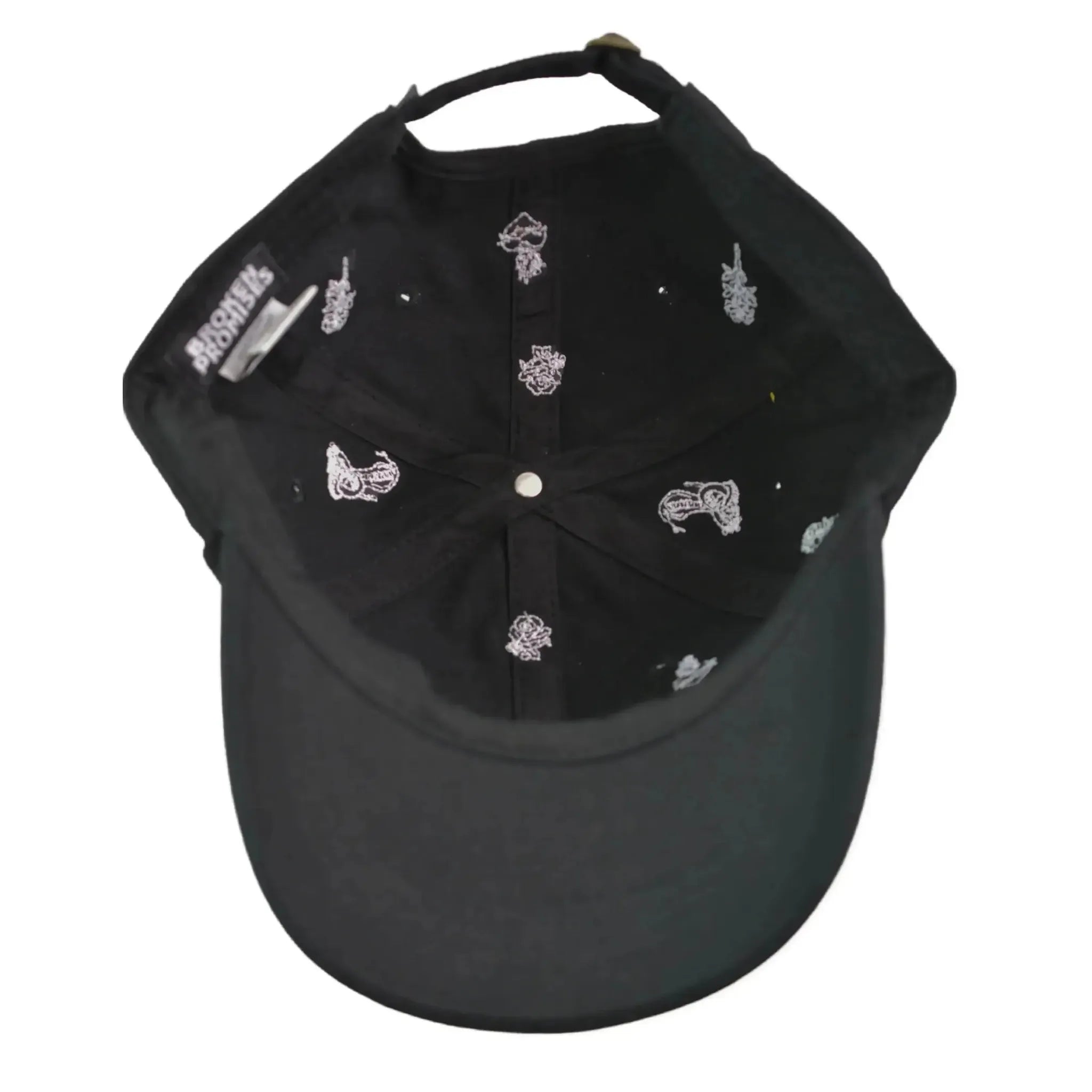 Broken Promises Fortune Black Dad Hat – Adjustable Streetwear Cap