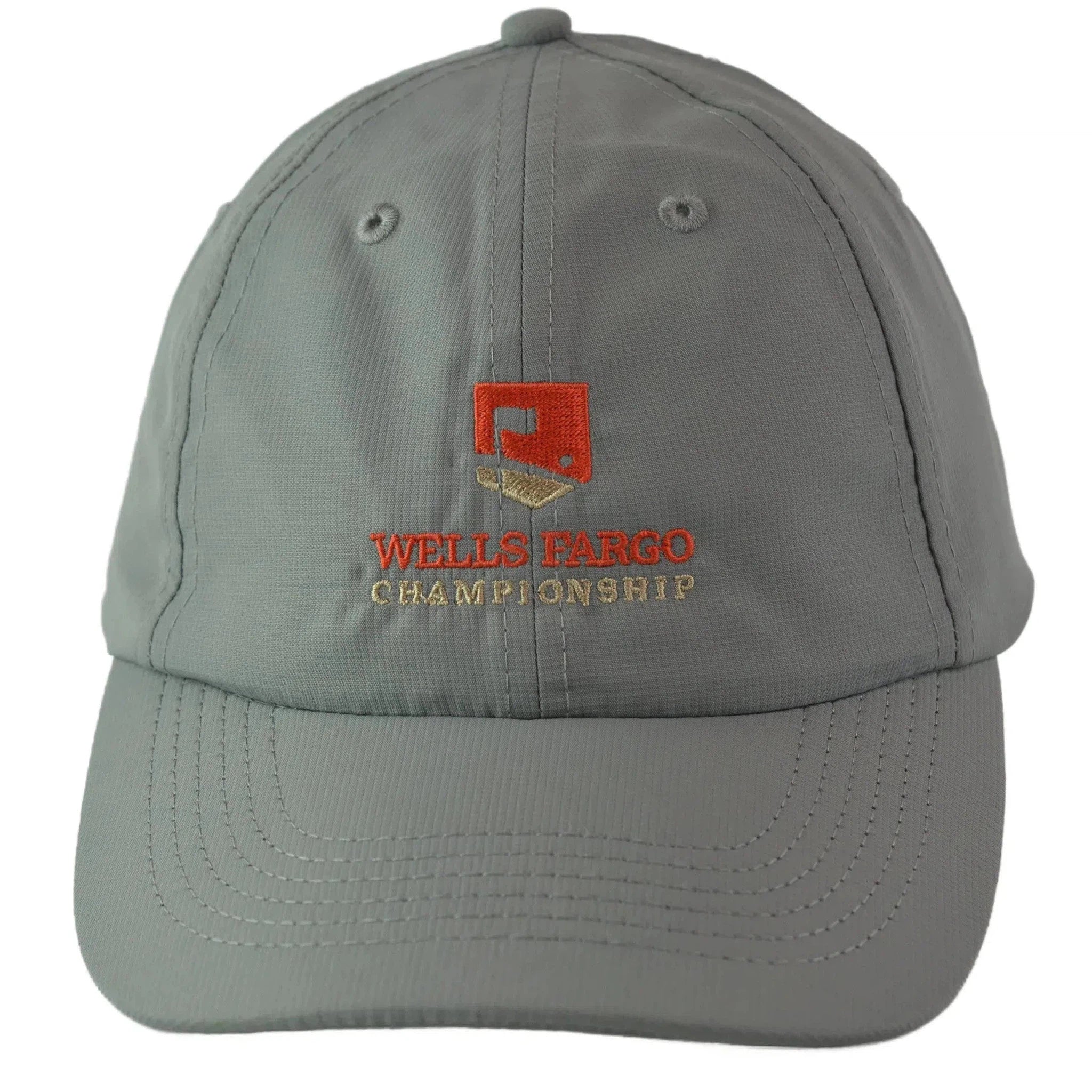 Wells Fargo Championship Lightweight UPF 50+ Adjustable Gray Golf Hat