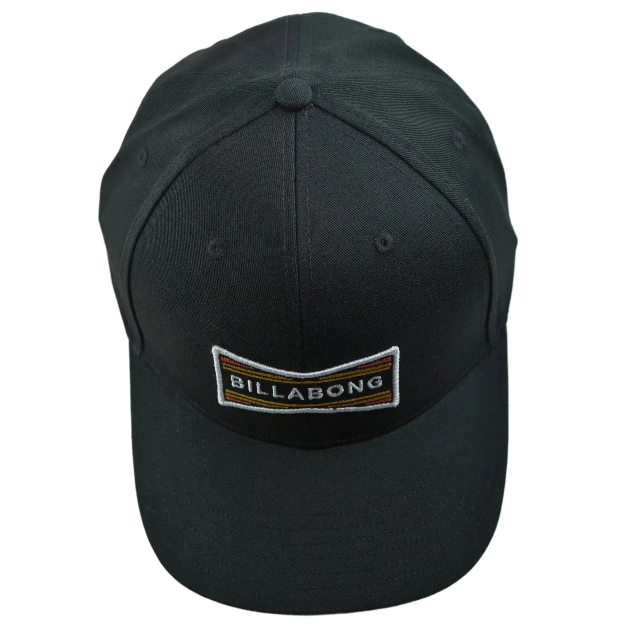 Billabong Walled Logo Black Snapback Cap Adjustable Hat