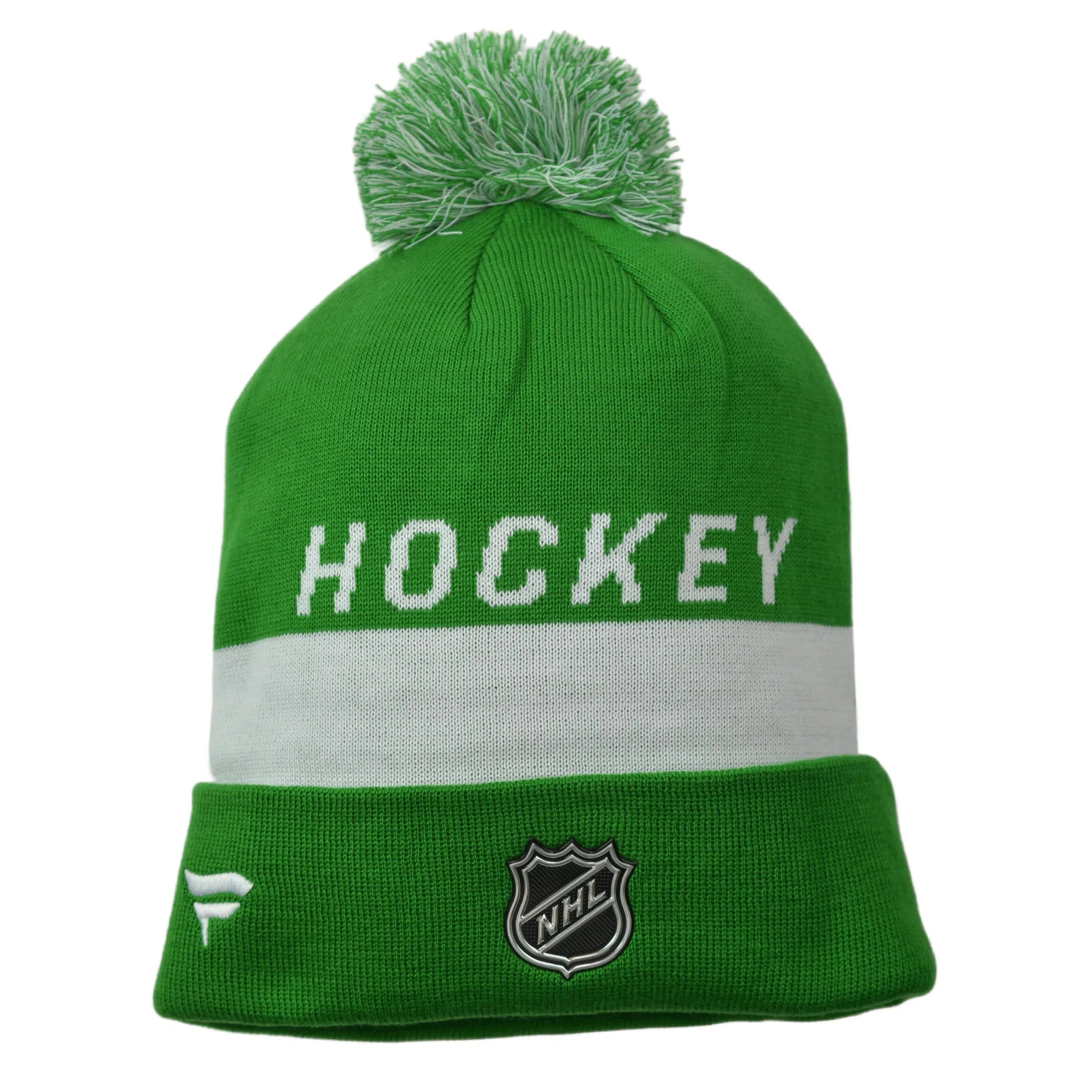 Toronto Maple Leafs NHL St. Pats Pro Locker Room Cuffed Knit Winter Hat with Pom by Fanatics