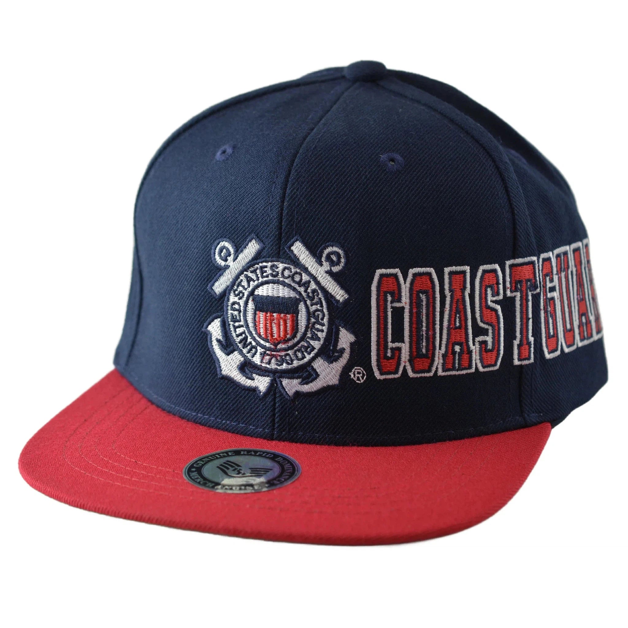 United States Coast Guard USCG D-Day Snapback Military Hat by Rapid Dominance